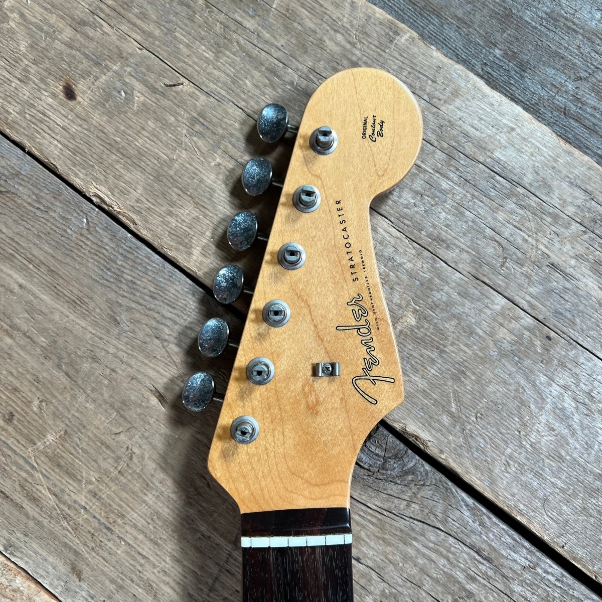 SOLD - Fender Stratocaster ST - 62 - 55 '62 Reissue E series Made in Japan 1985 Candy Apple - Mahar's Vintage Guitars