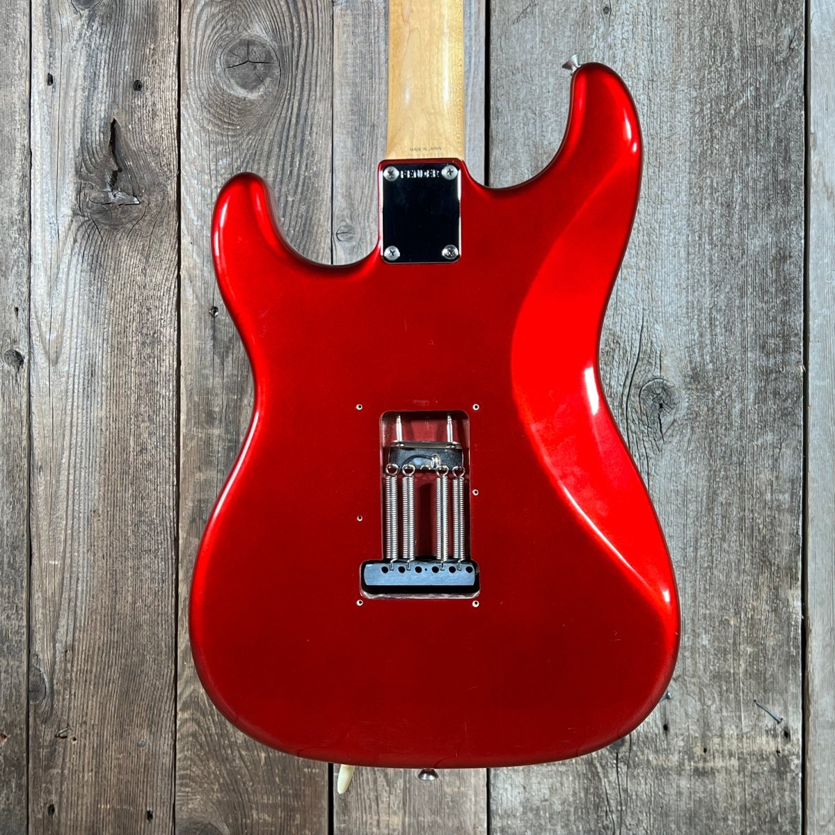 SOLD - Fender Stratocaster ST - 62 - 55 '62 Reissue E series Made in Japan 1985 Candy Apple - Mahar's Vintage Guitars