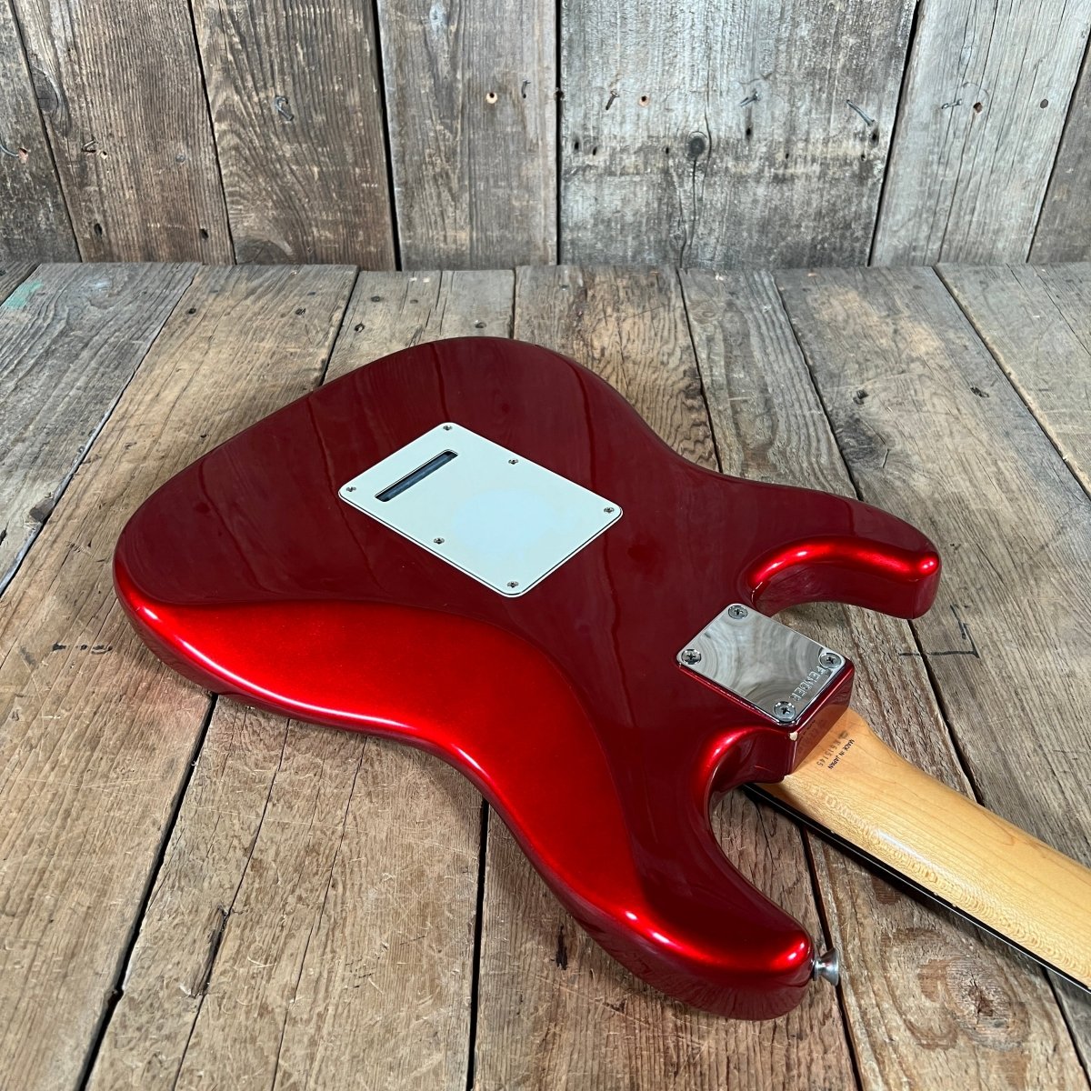 SOLD - Fender Stratocaster ST - 62 - 55 '62 Reissue E series Made in Japan 1985 Candy Apple - Mahar's Vintage Guitars