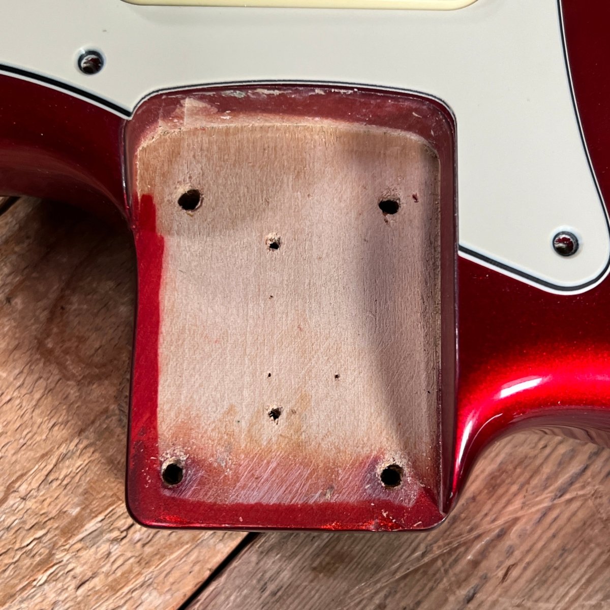 SOLD - Fender Stratocaster ST - 62 - 55 '62 Reissue E series Made in Japan 1985 Candy Apple - Mahar's Vintage Guitars