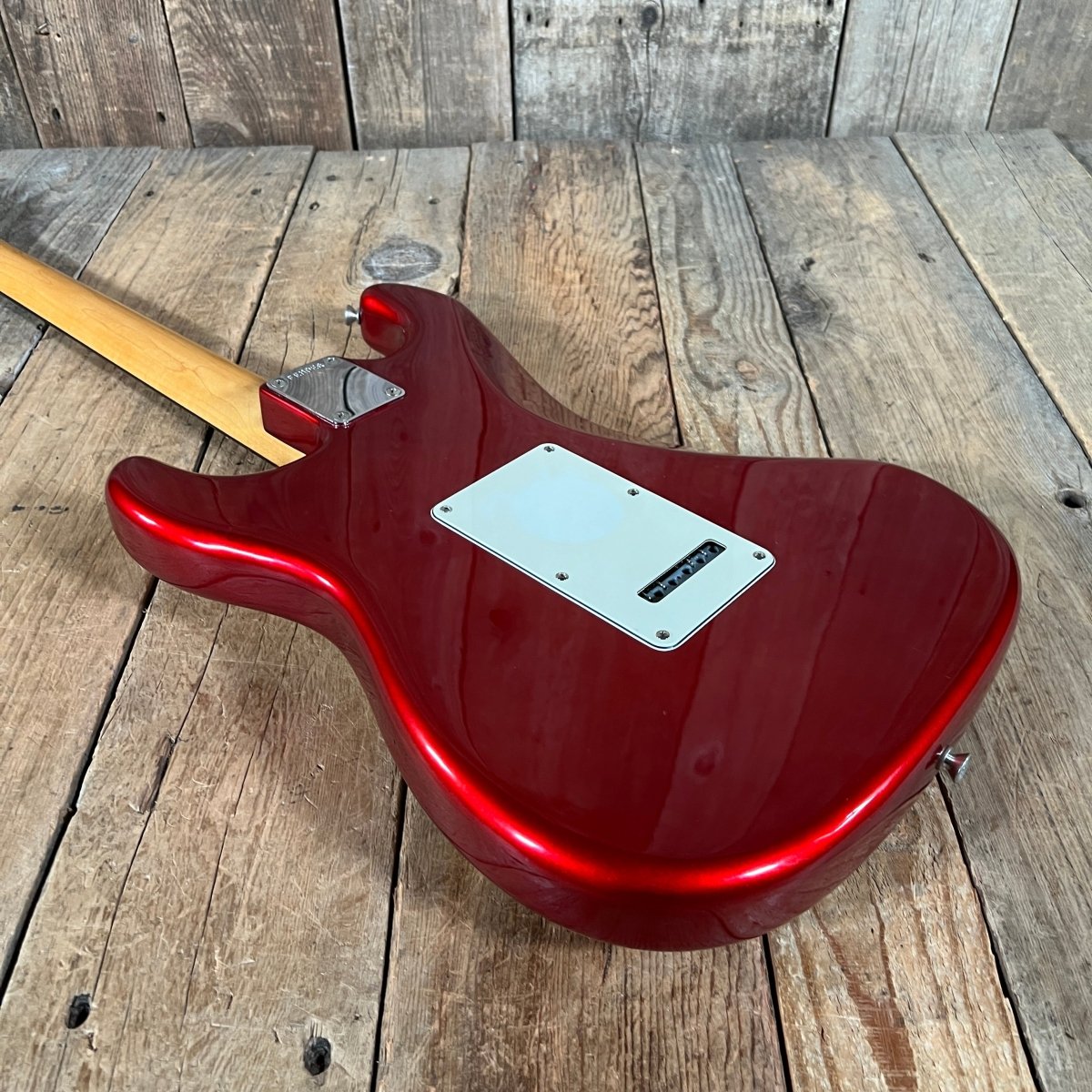 SOLD - Fender Stratocaster ST - 62 - 55 '62 Reissue E series Made in Japan 1985 Candy Apple - Mahar's Vintage Guitars