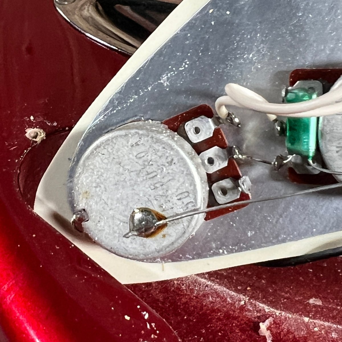 SOLD - Fender Stratocaster ST - 62 - 55 '62 Reissue E series Made in Japan 1985 Candy Apple - Mahar's Vintage Guitars