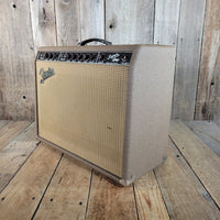 SOLD - Fender Super Amp 6GA - 4 Brown Tolex Wheat Grille 1962 Serviced - Mahar's Vintage Guitars