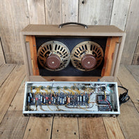 SOLD - Fender Super Amp 6GA - 4 Brown Tolex Wheat Grille 1962 Serviced - Mahar's Vintage Guitars