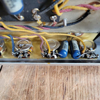 SOLD - Fender Super Amp 6GA - 4 Brown Tolex Wheat Grille 1962 Serviced - Mahar's Vintage Guitars