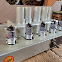 SOLD - Fender Super Amp 6GA - 4 Brown Tolex Wheat Grille 1962 Serviced - Mahar's Vintage Guitars