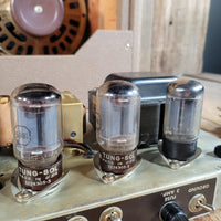 SOLD - Fender Super Amp 6GA - 4 Brown Tolex Wheat Grille 1962 Serviced - Mahar's Vintage Guitars