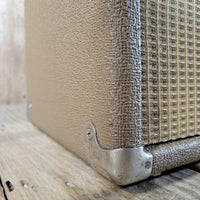 SOLD - Fender Super Amp 6GA - 4 Brown Tolex Wheat Grille 1962 Serviced - Mahar's Vintage Guitars