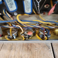 SOLD - Fender Super Amp 6GA - 4 Brown Tolex Wheat Grille 1962 Serviced - Mahar's Vintage Guitars