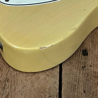 SOLD - Fender Telecaster 1968 7lb 4oz Blonde Maple Cap Fretboard Vintage Guitar - Mahar's Vintage Guitars