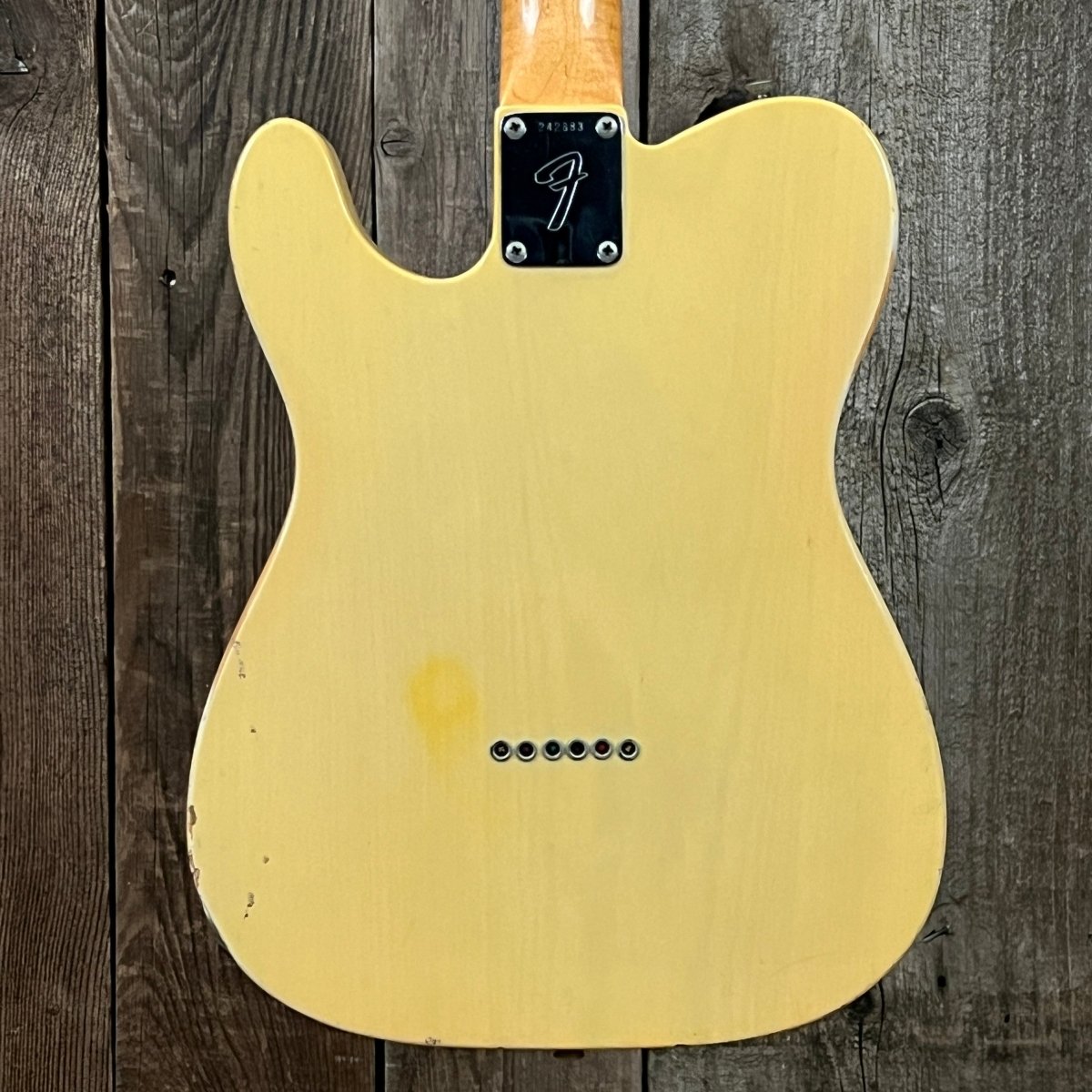 SOLD - Fender Telecaster 1968 7lb 4oz Blonde Maple Cap Fretboard Vintage Guitar - Mahar's Vintage Guitars