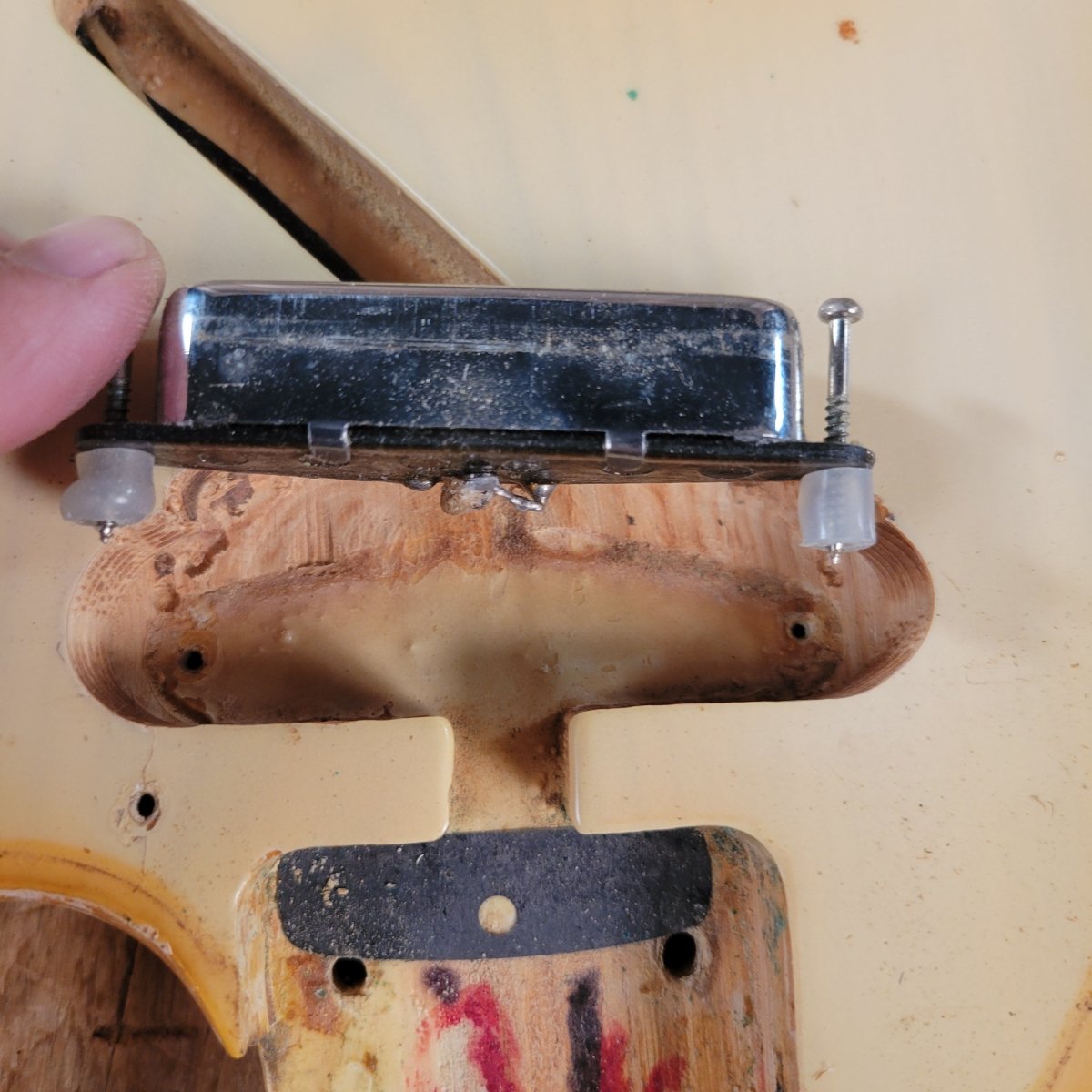 SOLD - Fender Telecaster Player's Grade Maple Cap Nitro Finish 1968 Blonde - Mahar's Vintage Guitars