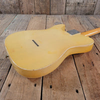 SOLD - Fender Telecaster Player's Grade Maple Cap Nitro Finish 1968 Blonde - Mahar's Vintage Guitars
