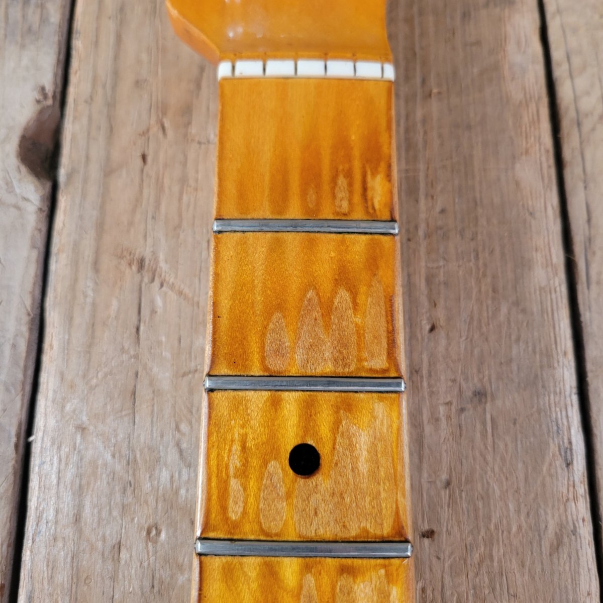 SOLD - Fender Telecaster Player's Grade Maple Cap Nitro Finish 1968 Blonde - Mahar's Vintage Guitars