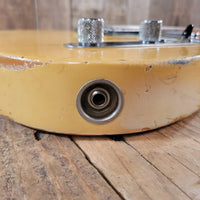 SOLD - Fender Telecaster Player's Grade Maple Cap Nitro Finish 1968 Blonde - Mahar's Vintage Guitars