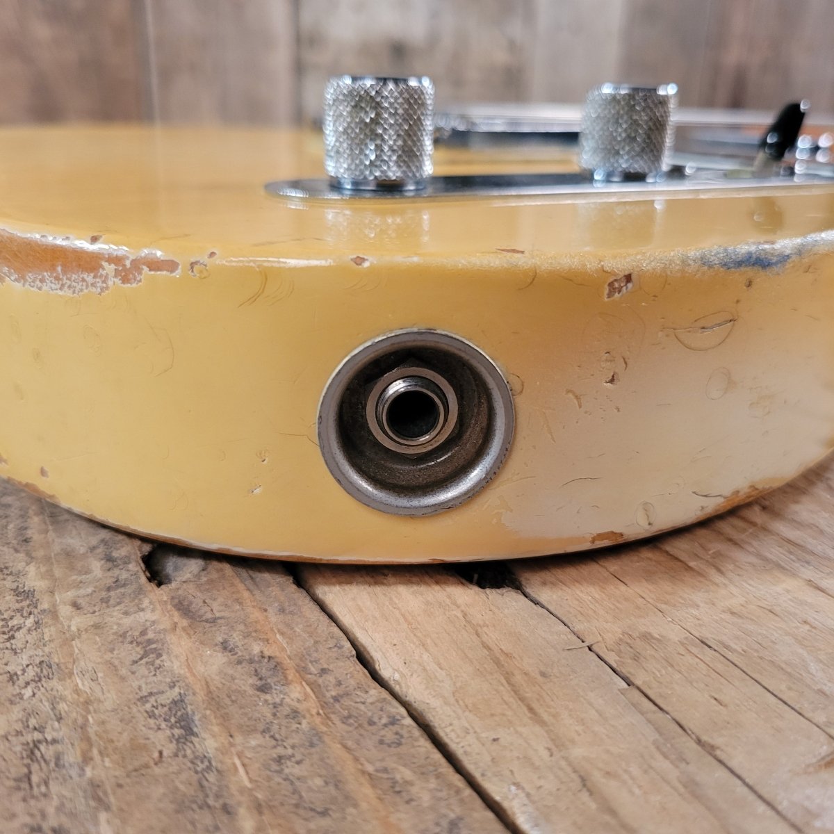 SOLD - Fender Telecaster Player's Grade Maple Cap Nitro Finish 1968 Blonde - Mahar's Vintage Guitars