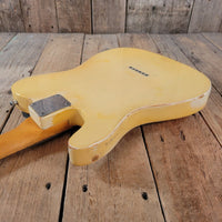 SOLD - Fender Telecaster Player's Grade Maple Cap Nitro Finish 1968 Blonde - Mahar's Vintage Guitars