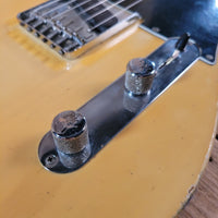 SOLD - Fender Telecaster Player's Grade Maple Cap Nitro Finish 1968 Blonde - Mahar's Vintage Guitars