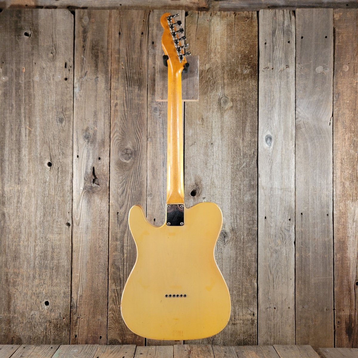 SOLD - Fender Telecaster Player's Grade Maple Cap Nitro Finish 1968 Blonde - Mahar's Vintage Guitars