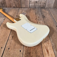 SOLD - Fender "The Strat" 1983 Olympic White - Mahar's Vintage Guitars