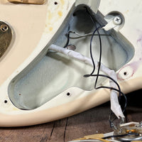 SOLD - Fender "The Strat" 1983 Olympic White - Mahar's Vintage Guitars