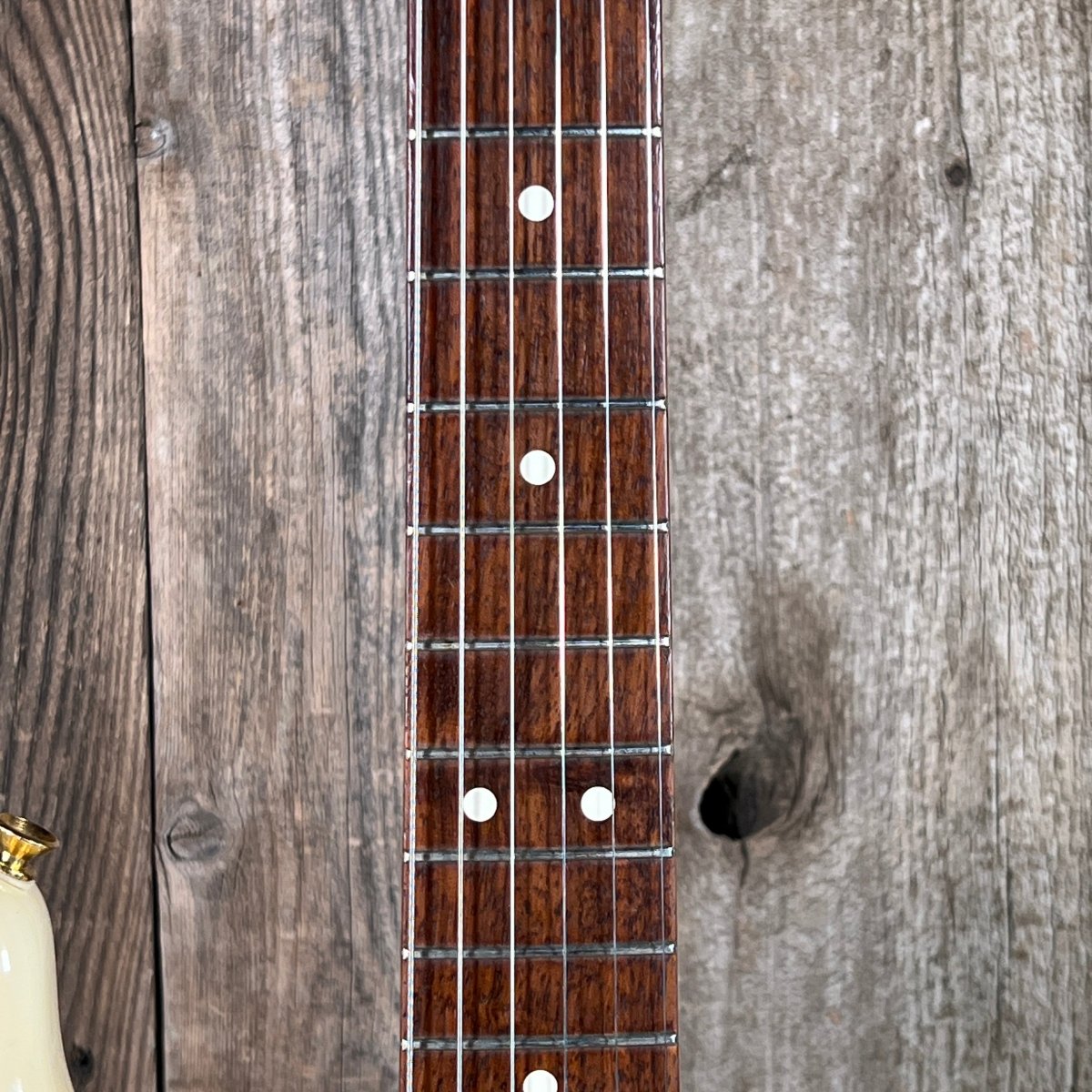 SOLD - Fender "The Strat" 1983 Olympic White - Mahar's Vintage Guitars