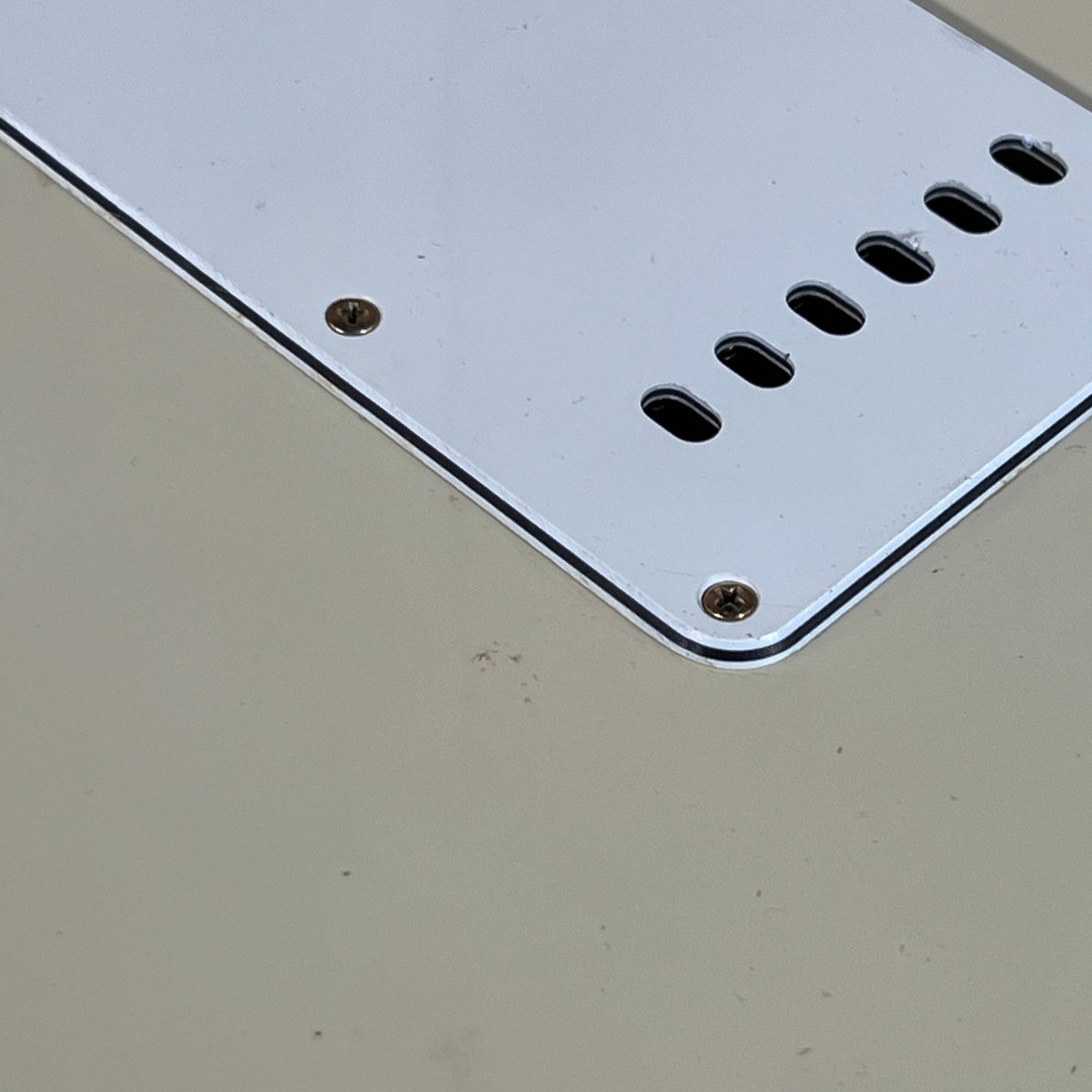 SOLD - Fender "The Strat" 1983 Olympic White - Mahar's Vintage Guitars