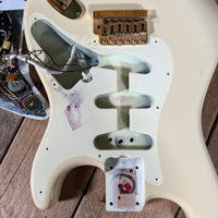 SOLD - Fender "The Strat" 1983 Olympic White - Mahar's Vintage Guitars