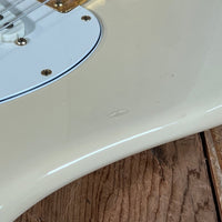 SOLD - Fender "The Strat" 1983 Olympic White - Mahar's Vintage Guitars