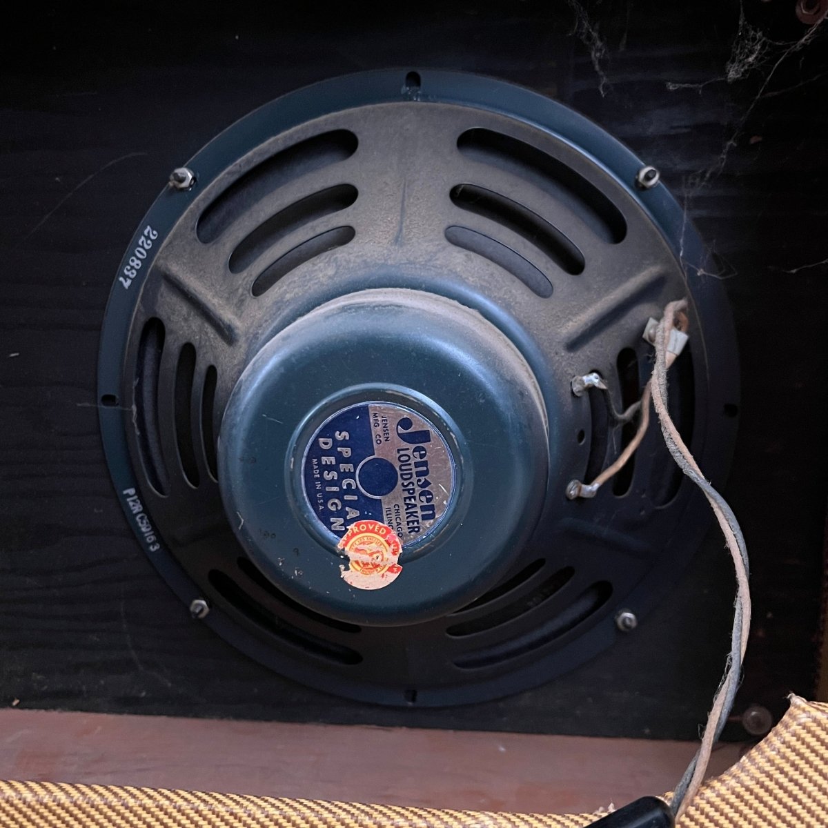 SOLD - Fender Tweed Deluxe 5E3 1958 - Mahar's Vintage Guitars