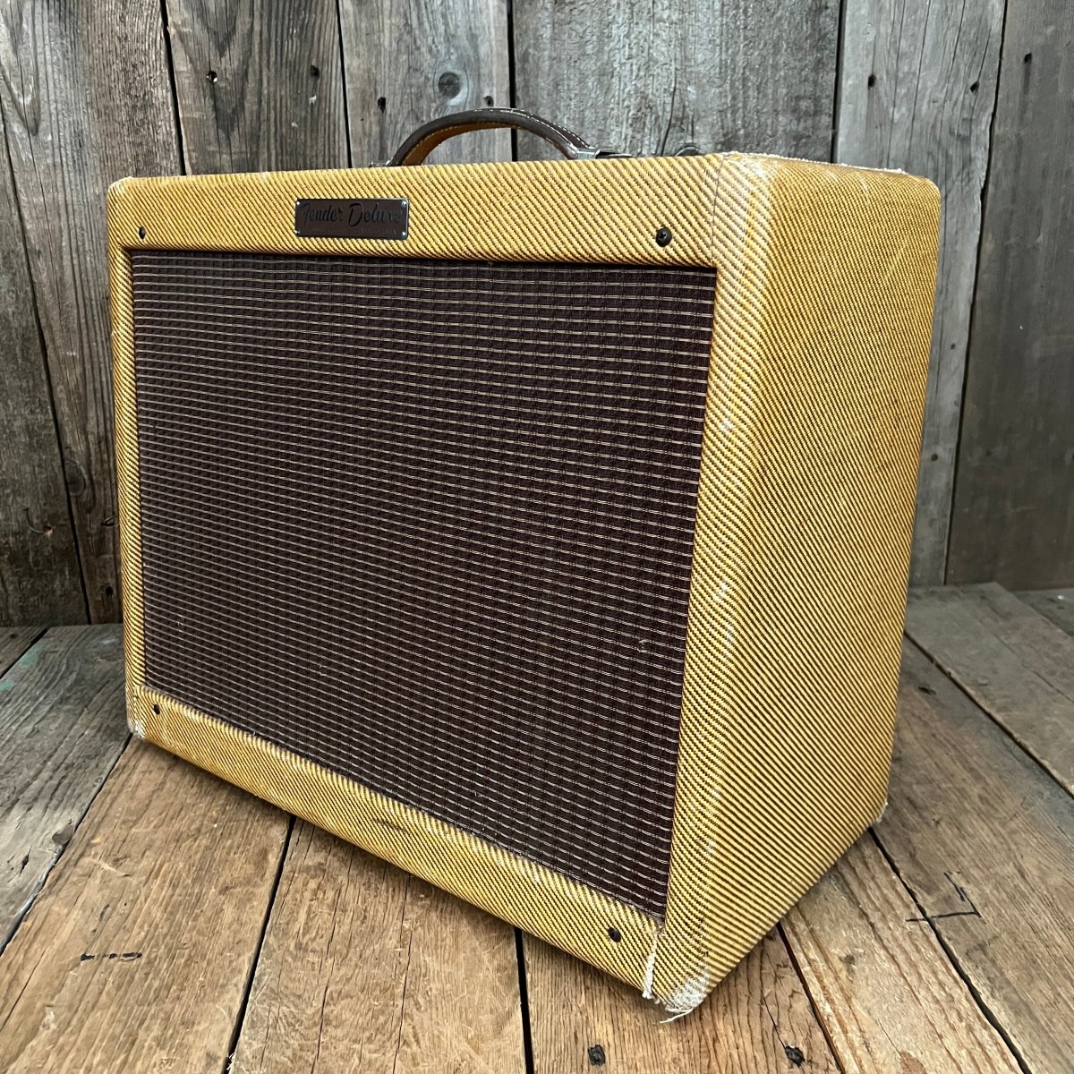 SOLD - Fender Tweed Deluxe 5E3 1958 - Mahar's Vintage Guitars