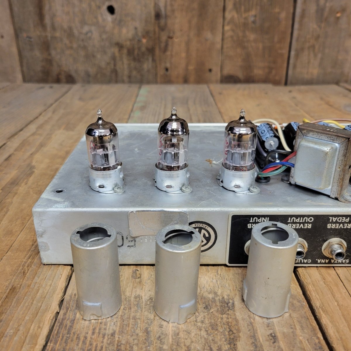 SOLD - Fender Vibrolux Reverb Vintage Guitar Amplifier 1970 - Mahar's Vintage Guitars