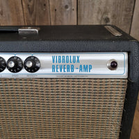 SOLD - Fender Vibrolux Reverb Vintage Guitar Amplifier 1970 - Mahar's Vintage Guitars