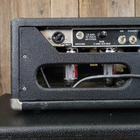 SOLD - Fender Vintage 1966 Black Panel Bandmaster AB763 40 Watt 2 Channel Head and 2x12 Cabinet - Mahar's Vintage Guitars