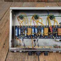 SOLD - Fender Vintage 1966 Black Panel Bandmaster AB763 40 Watt 2 Channel Head and 2x12 Cabinet - Mahar's Vintage Guitars