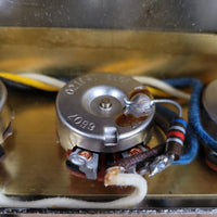 SOLD - Fender Vintage 1966 Black Panel Bandmaster AB763 40 Watt 2 Channel Head and 2x12 Cabinet - Mahar's Vintage Guitars