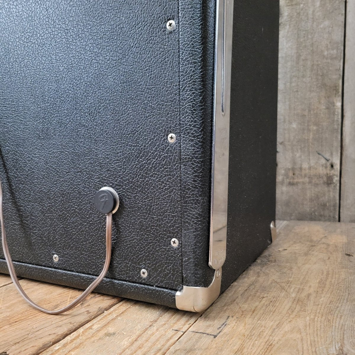 SOLD - Fender Vintage 1966 Black Panel Bandmaster AB763 40 Watt 2 Channel Head and 2x12 Cabinet - Mahar's Vintage Guitars