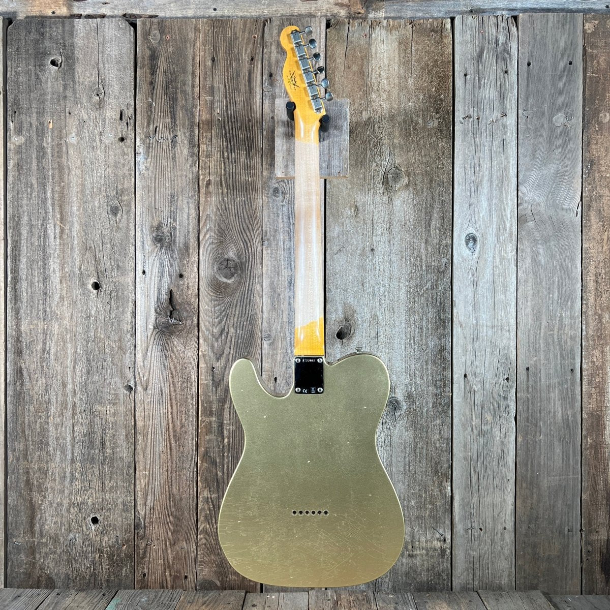SOLD - Fender WW 10 '59 Telecaster Journeyman 2022 Aztec Gold Josefina handwounds - Mahar's Vintage Guitars