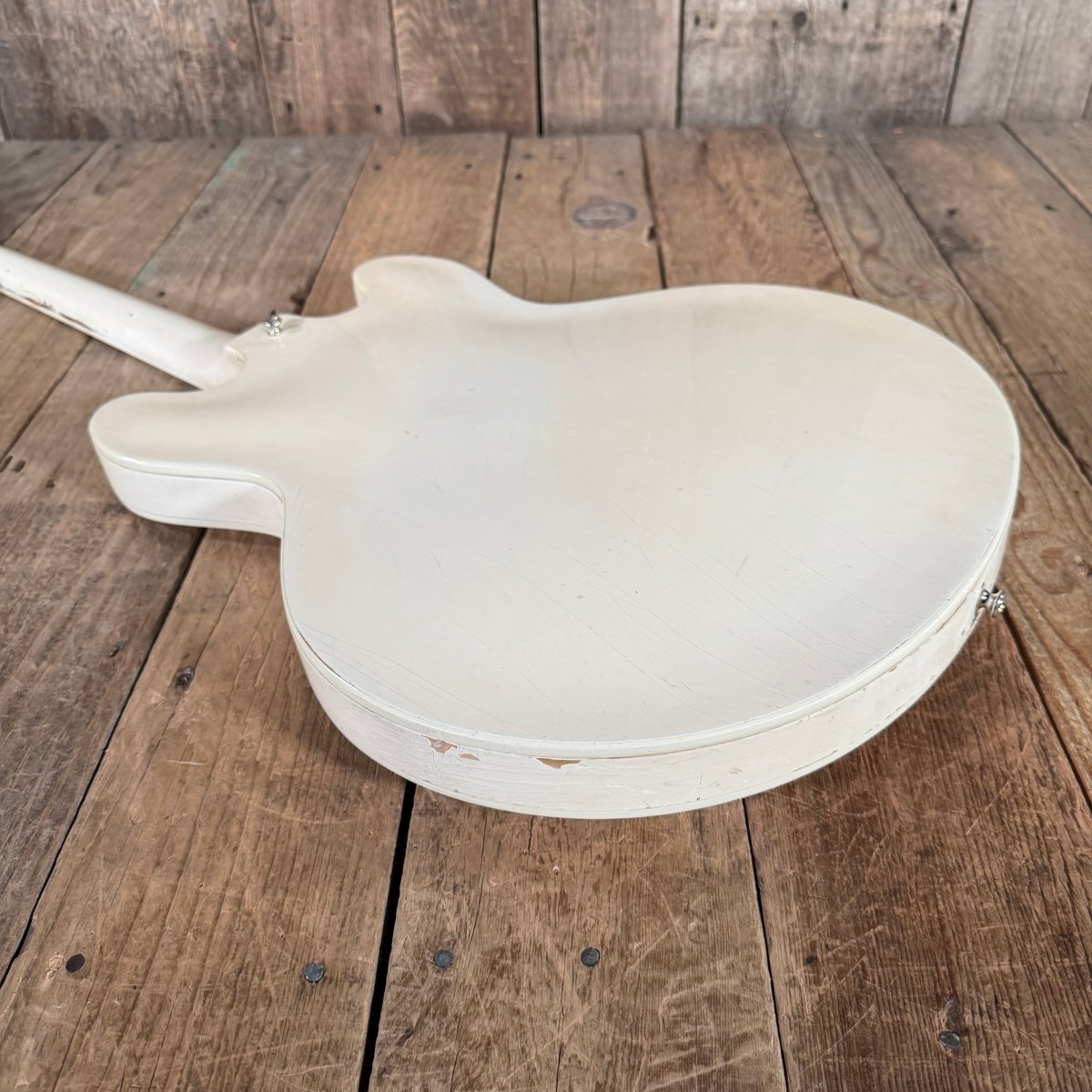 SOLD - Gibson 1968 ES - 335 Alpine White One of a Kind Custom Color - Mahar's Vintage Guitars