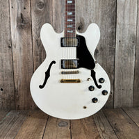 SOLD - Gibson 1968 ES - 335 Alpine White One of a Kind Custom Color - Mahar's Vintage Guitars