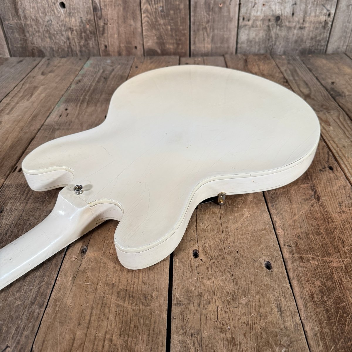 SOLD - Gibson 1968 ES - 335 Alpine White One of a Kind Custom Color - Mahar's Vintage Guitars