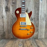 SOLD - Gibson 2018 Historic Les Paul Standard R9 Royal Ice Tea - Mahar's Vintage Guitars