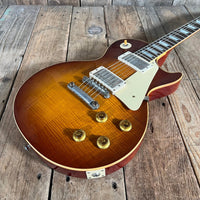 SOLD - Gibson 2018 Historic Les Paul Standard R9 Royal Ice Tea - Mahar's Vintage Guitars