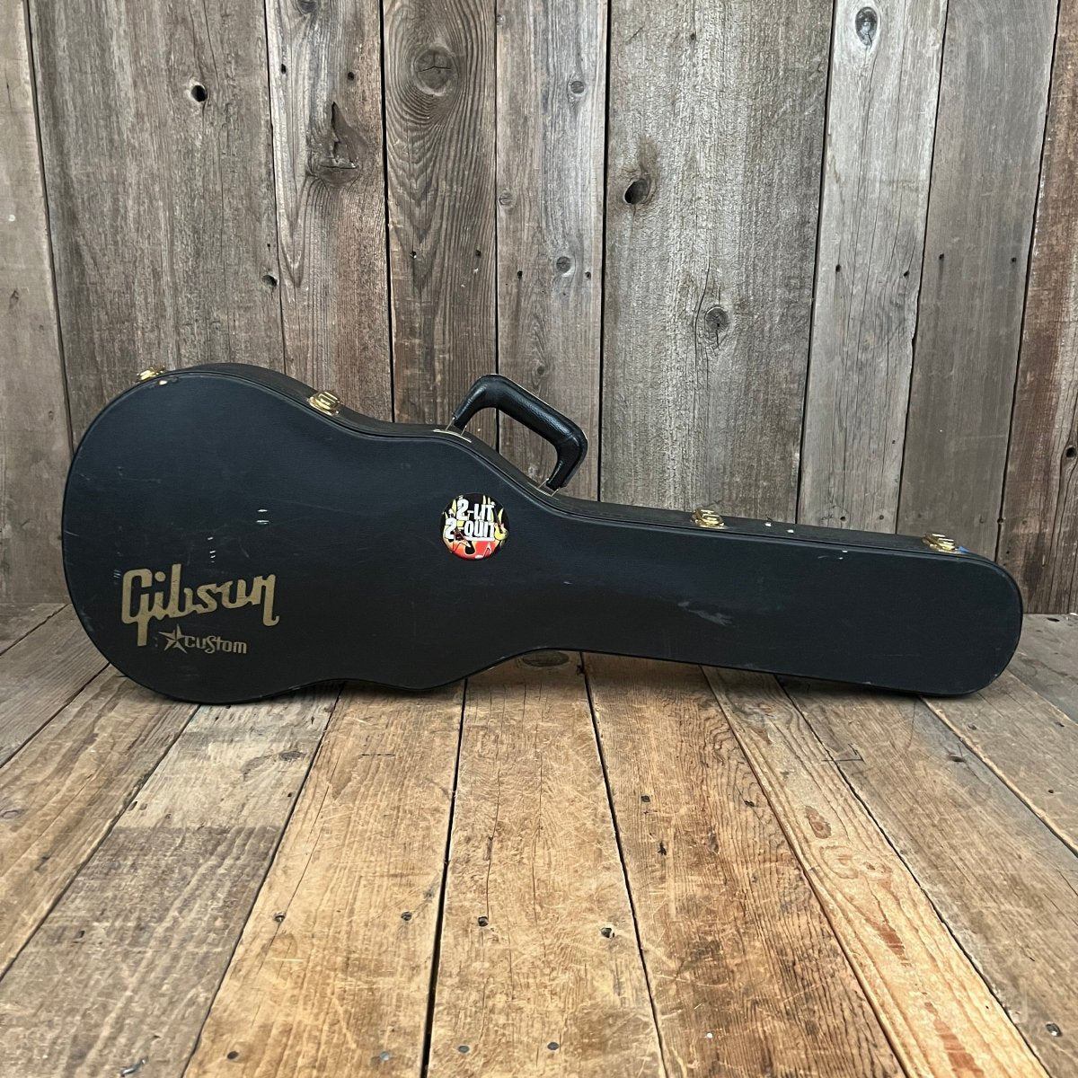 SOLD - Gibson Boneyard Joe Perry Les Paul R9 Signature Model Green Tiger Flame 2003 - 2008 - Mahar's Vintage Guitars