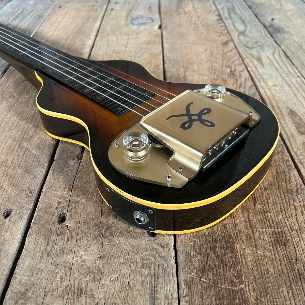 SOLD - Gibson BR - 4 Lap Steel 1947 Sunburst - Mahar's Vintage Guitars