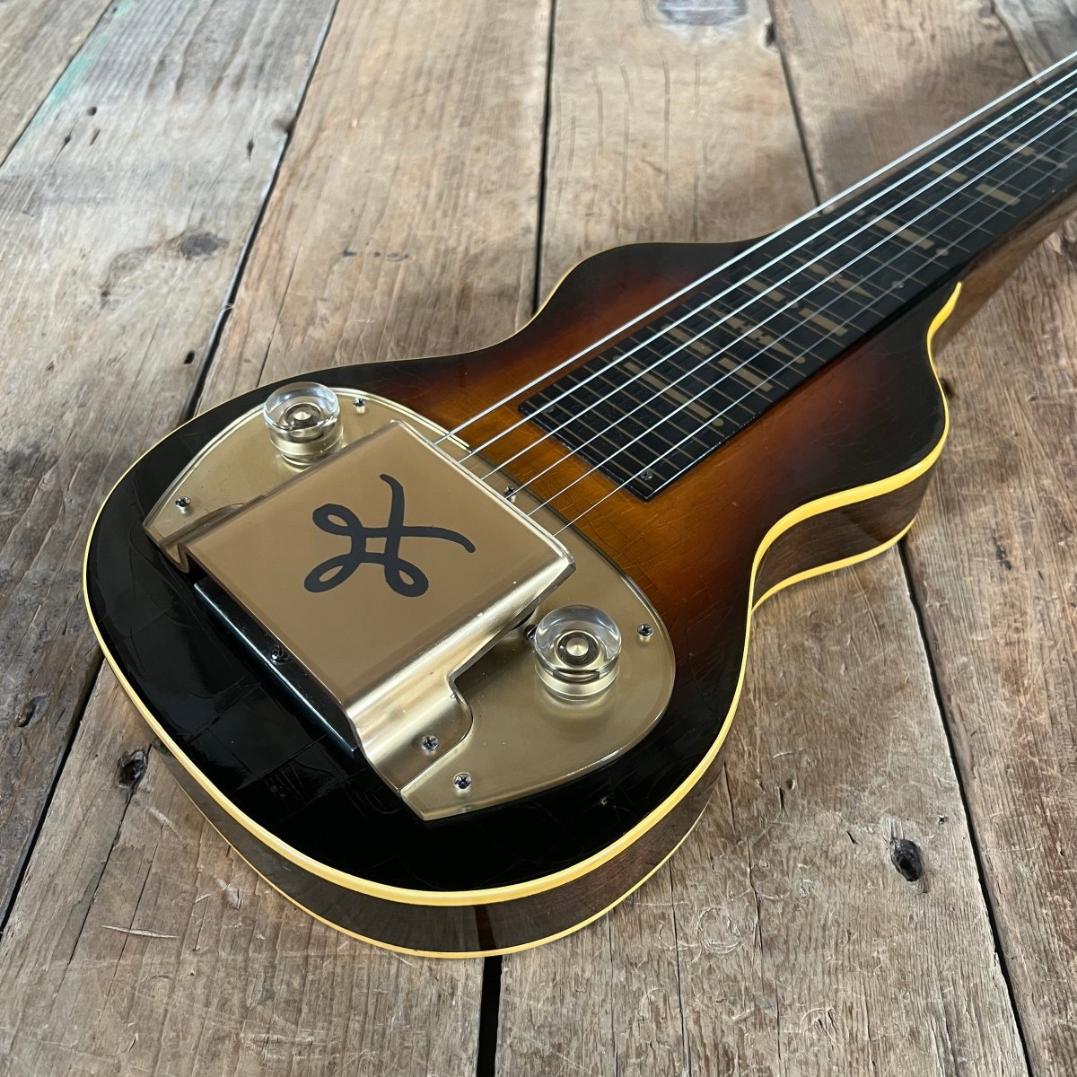 SOLD - Gibson BR - 4 Lap Steel 1947 Sunburst - Mahar's Vintage Guitars