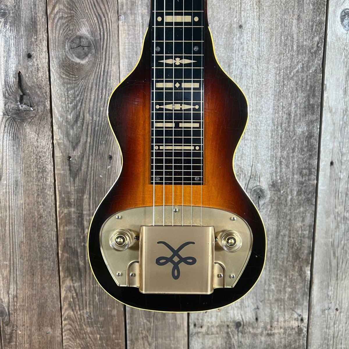 SOLD - Gibson BR - 4 Lap Steel 1947 Sunburst - Mahar's Vintage Guitars