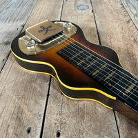 SOLD - Gibson BR - 4 Lap Steel 1947 Sunburst - Mahar's Vintage Guitars