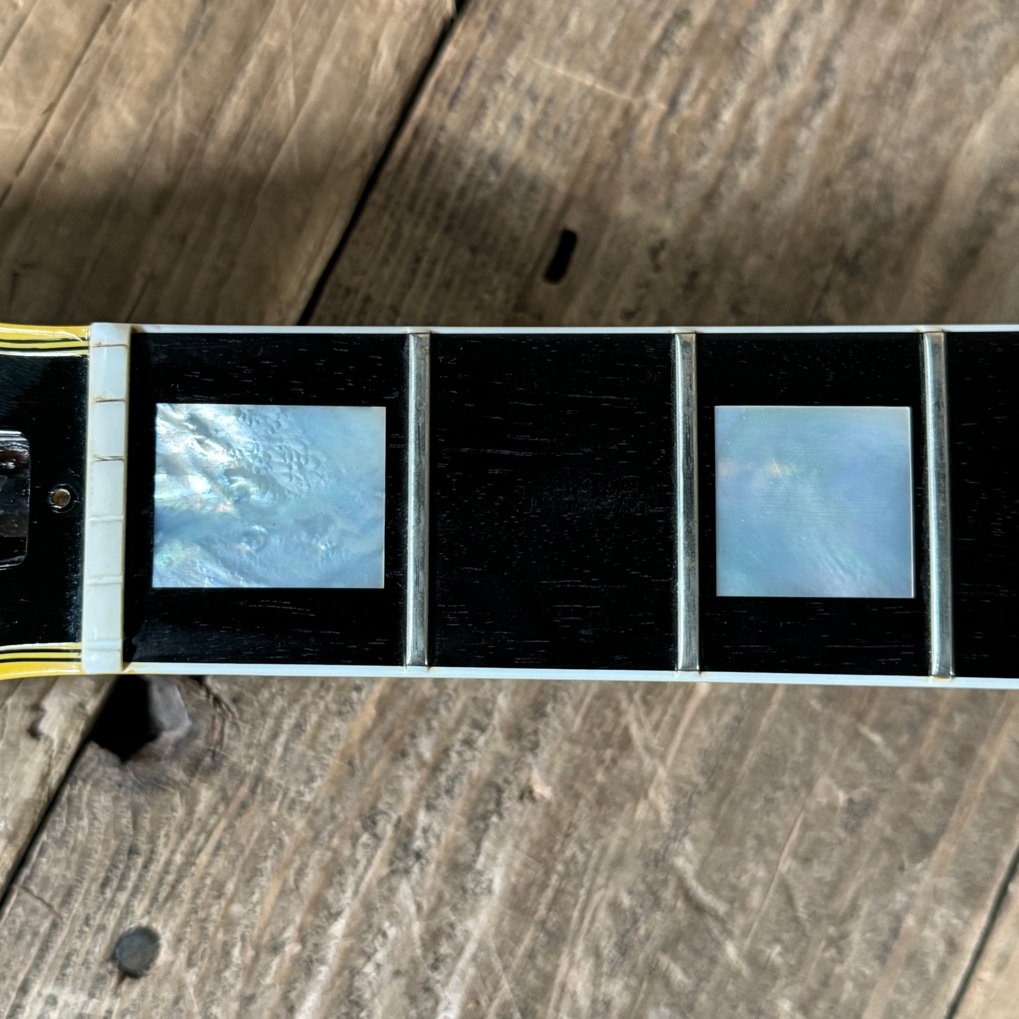 SOLD - Gibson Custom Shop Historic Les Paul '57 LPB - 3 Black Beauty Reissue 2004 - Mahar's Vintage Guitars