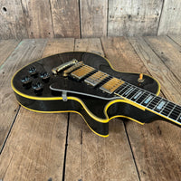 SOLD - Gibson Custom Shop Historic Les Paul '57 LPB - 3 Black Beauty Reissue 2004 - Mahar's Vintage Guitars